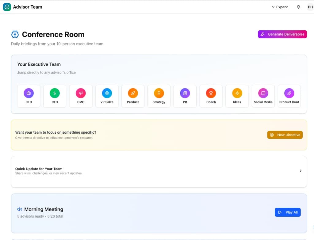 Best AI for small business screenshot